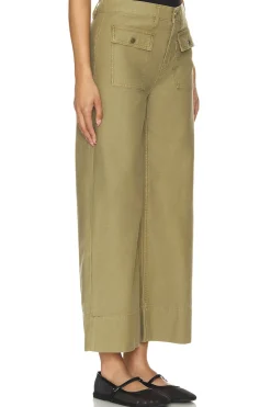 The 70s Patch Pocket Crop Straight