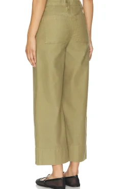 The 70s Patch Pocket Crop Straight