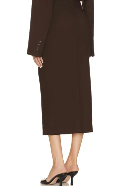 The Trouser Midi Skirt