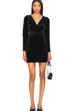 The Velvet Maternity Mini Dress