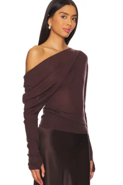 Tissue Cashmere Slouch Sweater