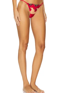 Tomato Embroidery G-string