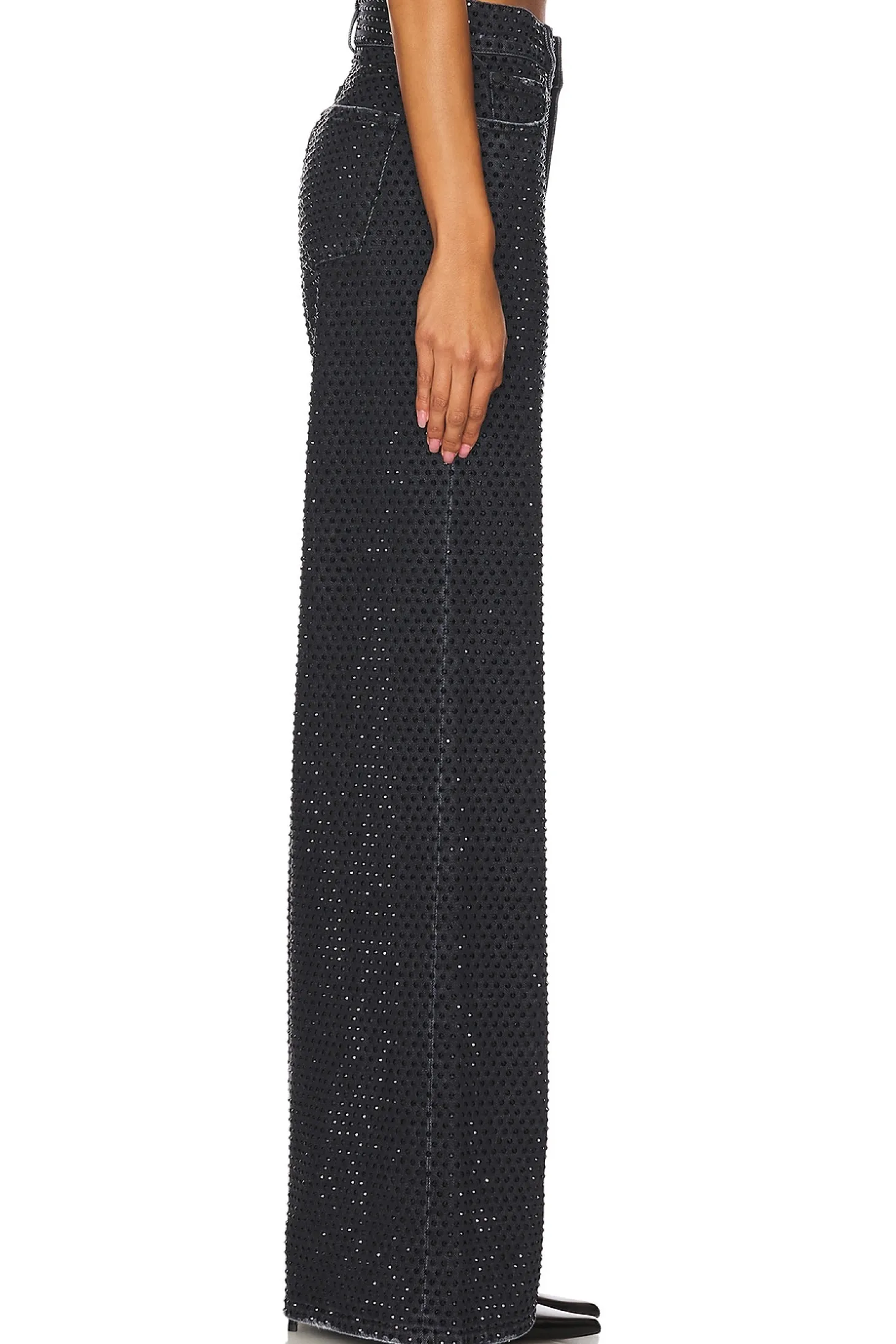 Trish Embellished Baggy Jean