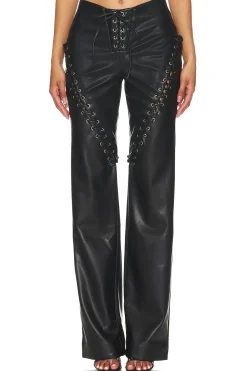 Trista Faux Leather Pant