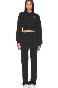 True Casuals Cropped Hoodie