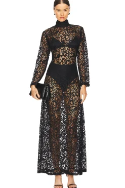 Turtleneck Maxi Dress