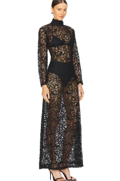 Turtleneck Maxi Dress