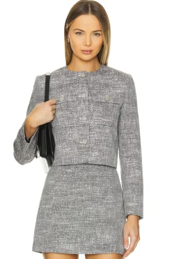 Tweed Military Jacket