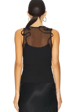 Vine Flowers Tank Top