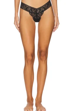Violet Lace Thong
