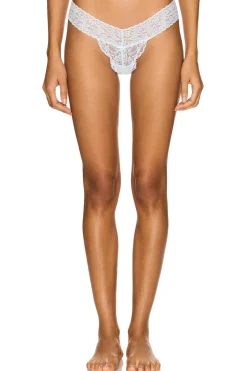 Violet Lace Thong 2 Pack