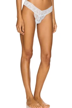 Violet Lace Thong 2 Pack