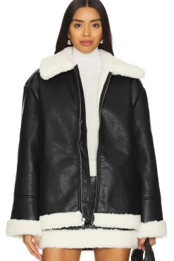 Violetta Faux Leather Jacket