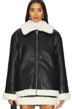 Violetta Faux Leather Jacket