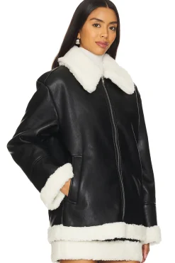 Violetta Faux Leather Jacket