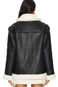 Violetta Faux Leather Jacket