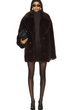 Wainscott Faux Fur Jacket