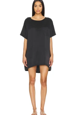 Washable Silk Oversized Sleep Tee