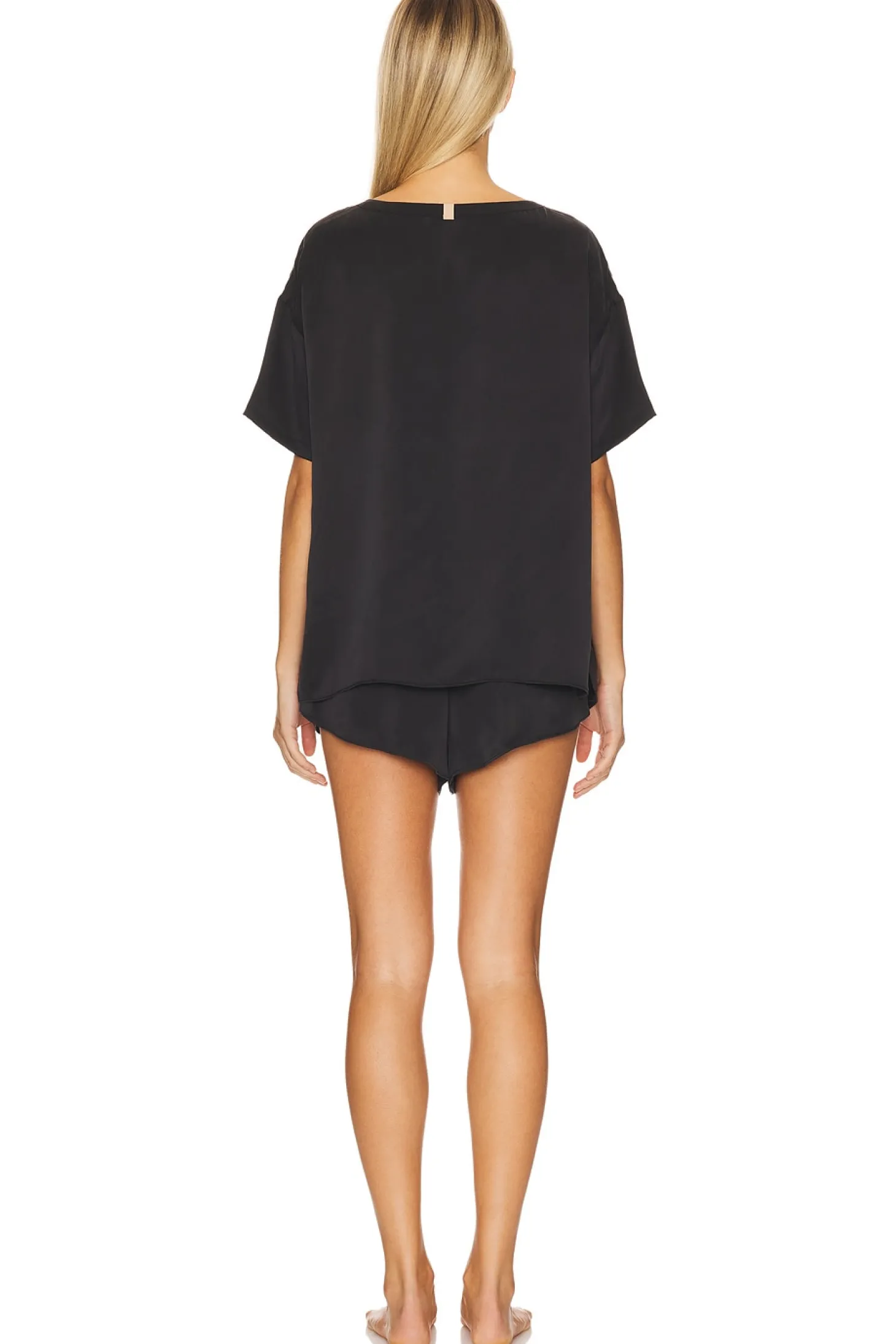 Washable Silk Tee Set