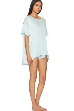 Washable Silk Tee Set & Washable Silk Scrunchie