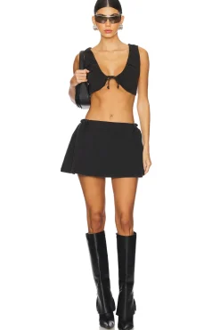 Washed Cotton Sweatskirt