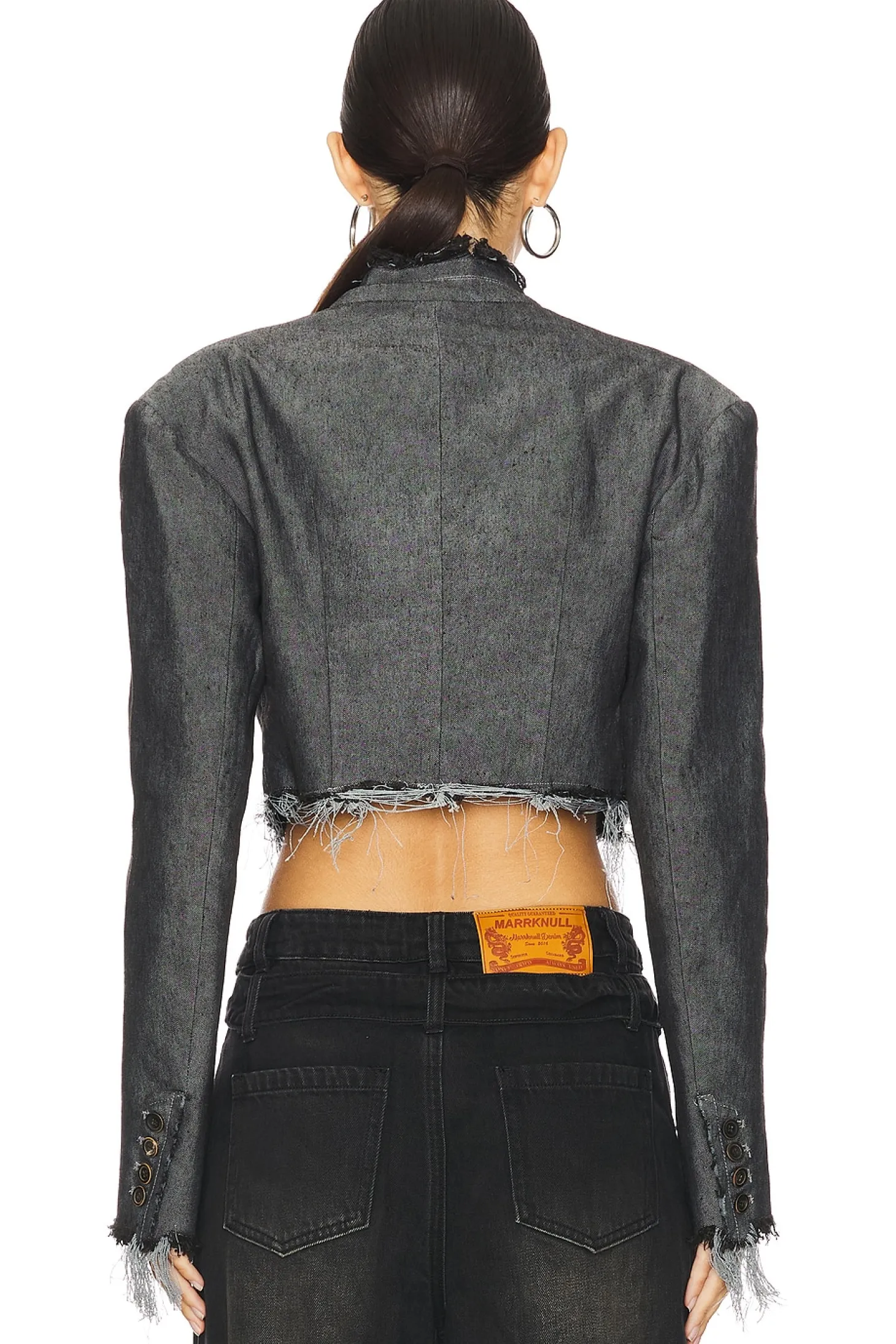 Washed Flower Blazer