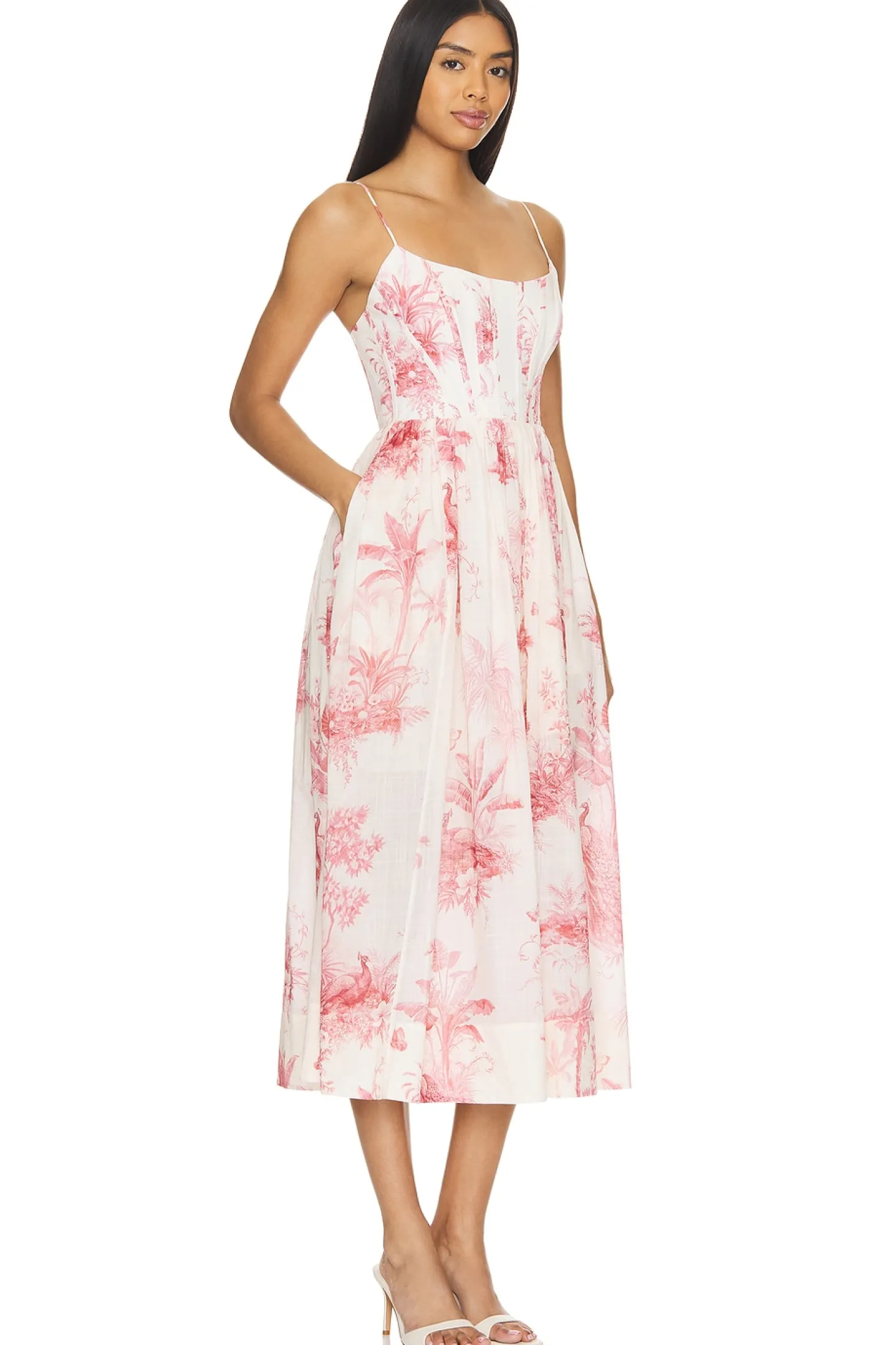 Waverly Corset Midi Dress