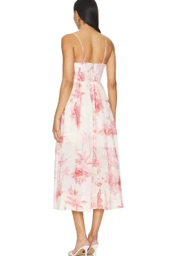 Waverly Corset Midi Dress