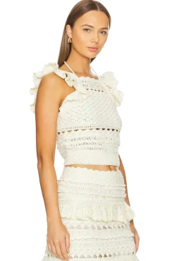 Waverly Crochet Halter Tank