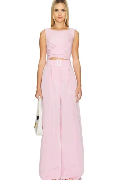 Wide Leg Pleated Pant