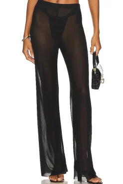 Wide Mesh Pants