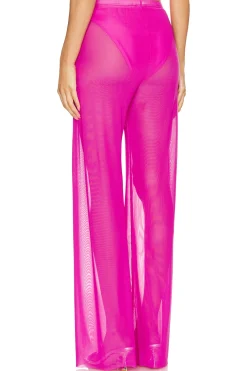Wide Mesh Pants