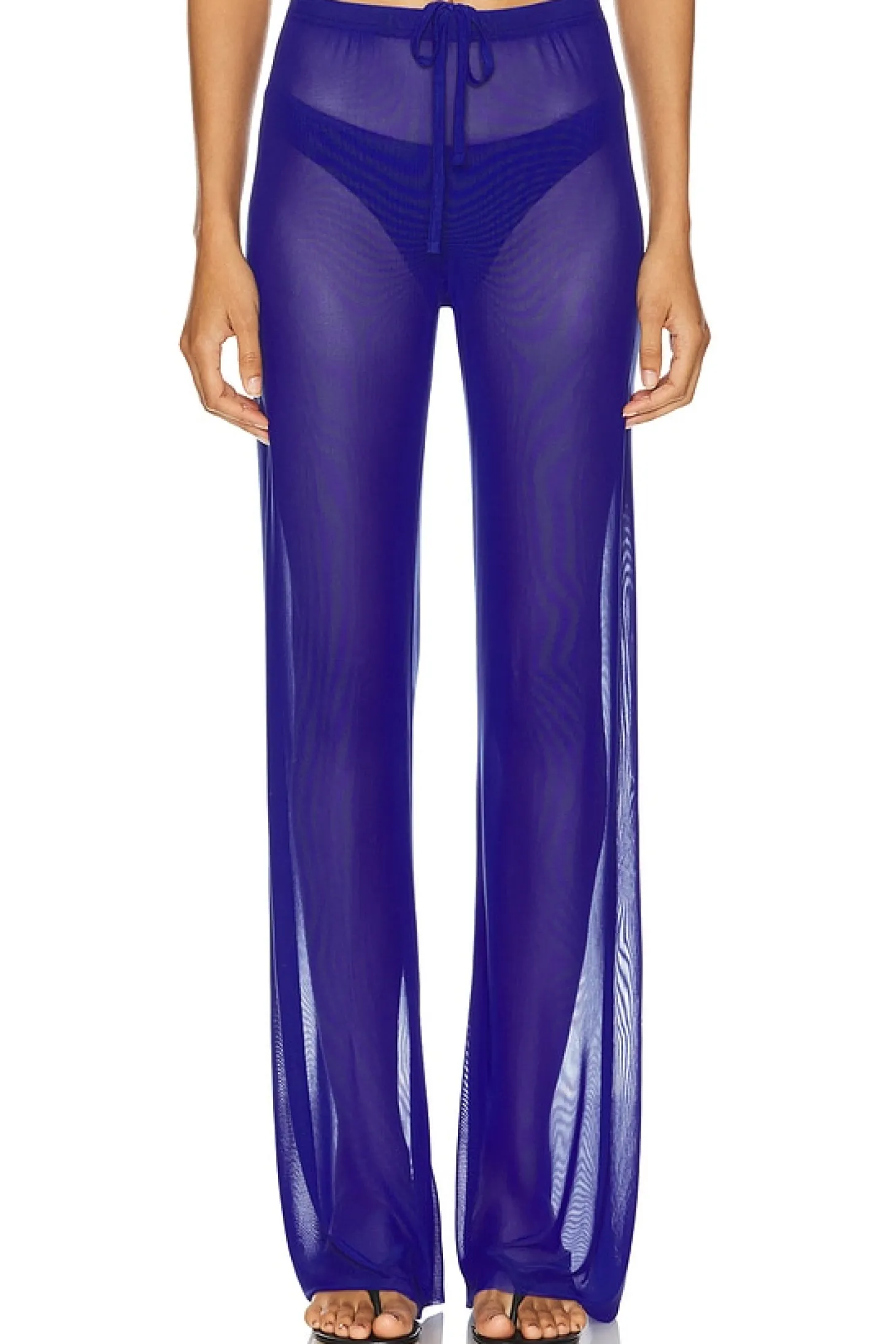 Wide Mesh Pants