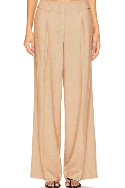 Wide Pant With Eyelet Belt