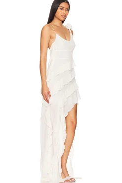 Willow Ruffle Rosette Dress