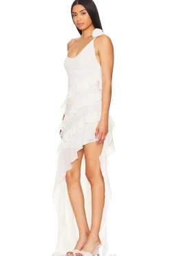 Willow Ruffle Rosette Dress