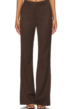 Wool High Waist Pant