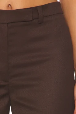 Wool High Waist Pant