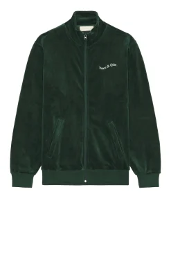 Wordmark Velour Jacket