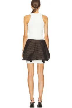 Wrap Waist Mini Dress