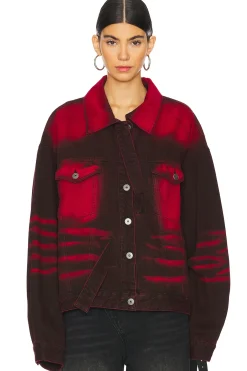 Wrapped Denim Jacket