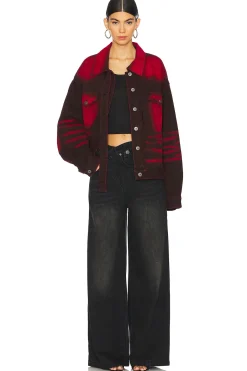 Wrapped Denim Jacket