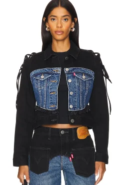 X Andersson Bell Half Trucker Jacket