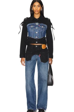 X Andersson Bell Half Trucker Jacket