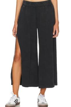 X FP Movement Hot Shot Slit Wide Leg Pant In Black