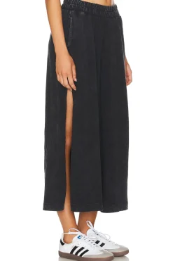 X FP Movement Hot Shot Slit Wide Leg Pant In Black
