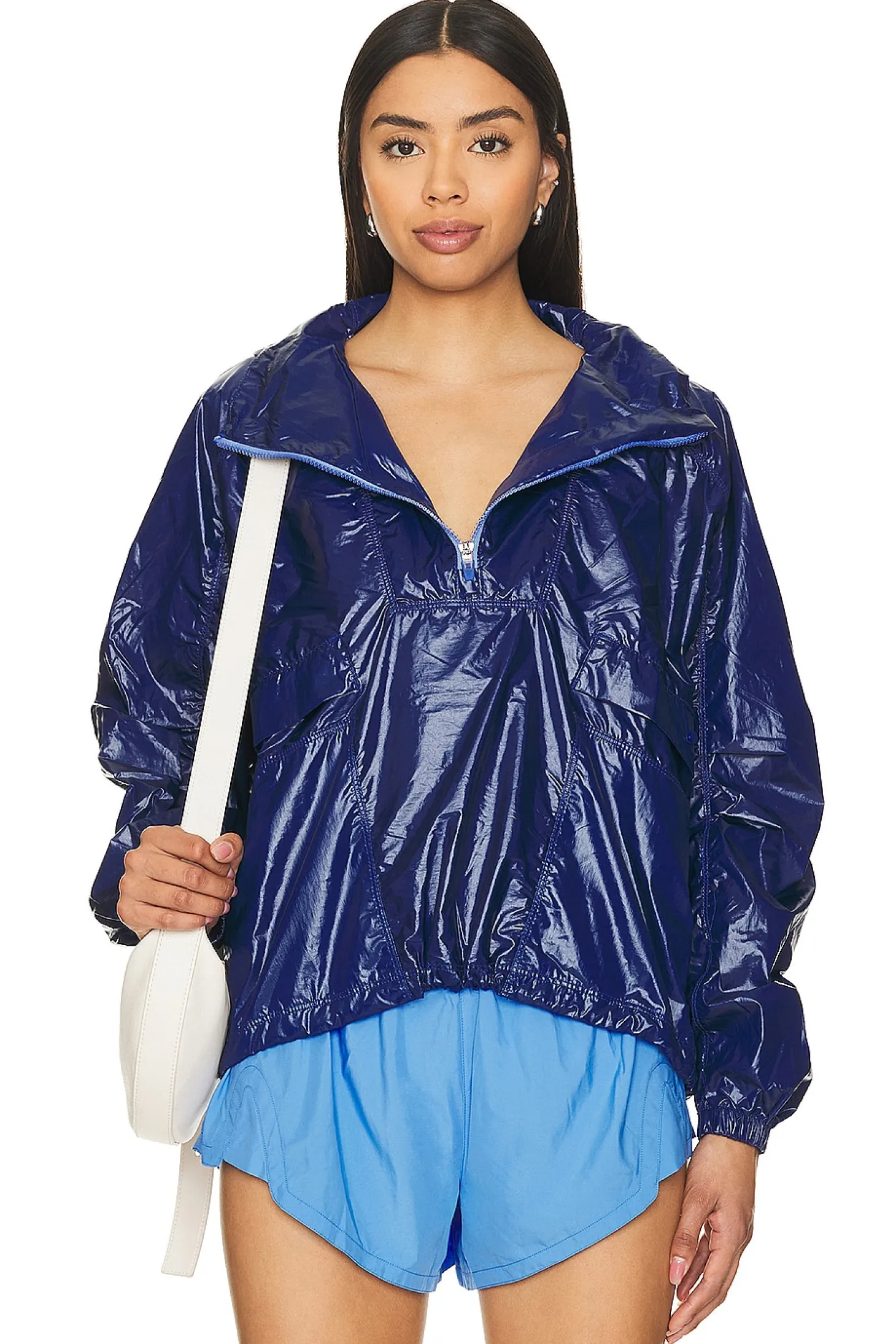 X FP Movement Spring Showers Packable Solid Jacket