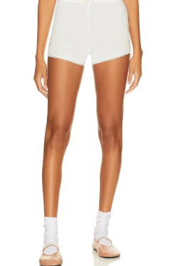 X Frankies Bikinis Laila Pointelle Short