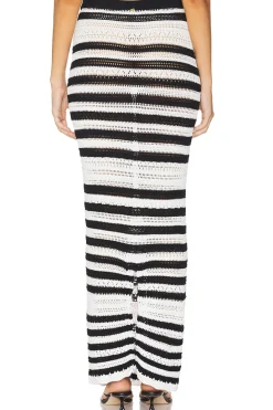 X Haleyy Baylee Crochet Long Skirt