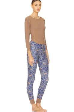 x Intimately FP Chill Evening Pj Set In Night Sky Combo